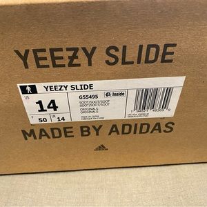 Men’s yeezy slides SIZE 14